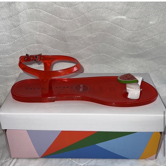 Katy Perry’s Watermelon 🍉 The Geli Sandal Sz 8M NWT - Picture 9 of 12